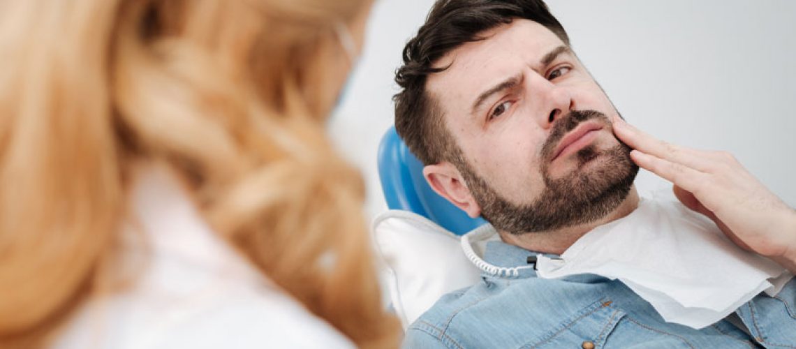 Dental Patient In Wisdom Tooth Pain