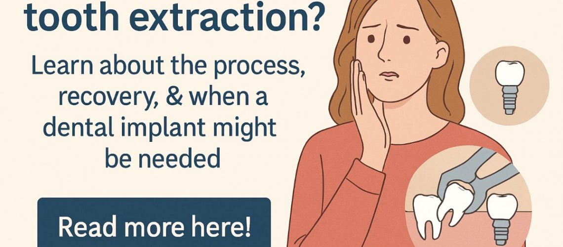 A dentist is extracting a wisdom tooth from a patient, using sterilized equipment in a modern dental office. The patient is relaxed and comfortable during the extraction dental procedure. No text on image.